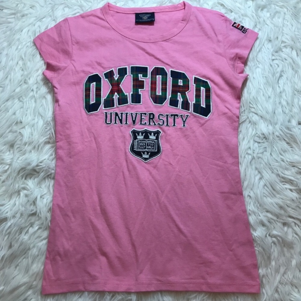 Oxford University official ladies tee shirt